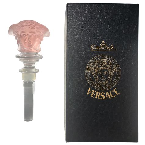 versace bottle stopper price|versace wine stoppers.